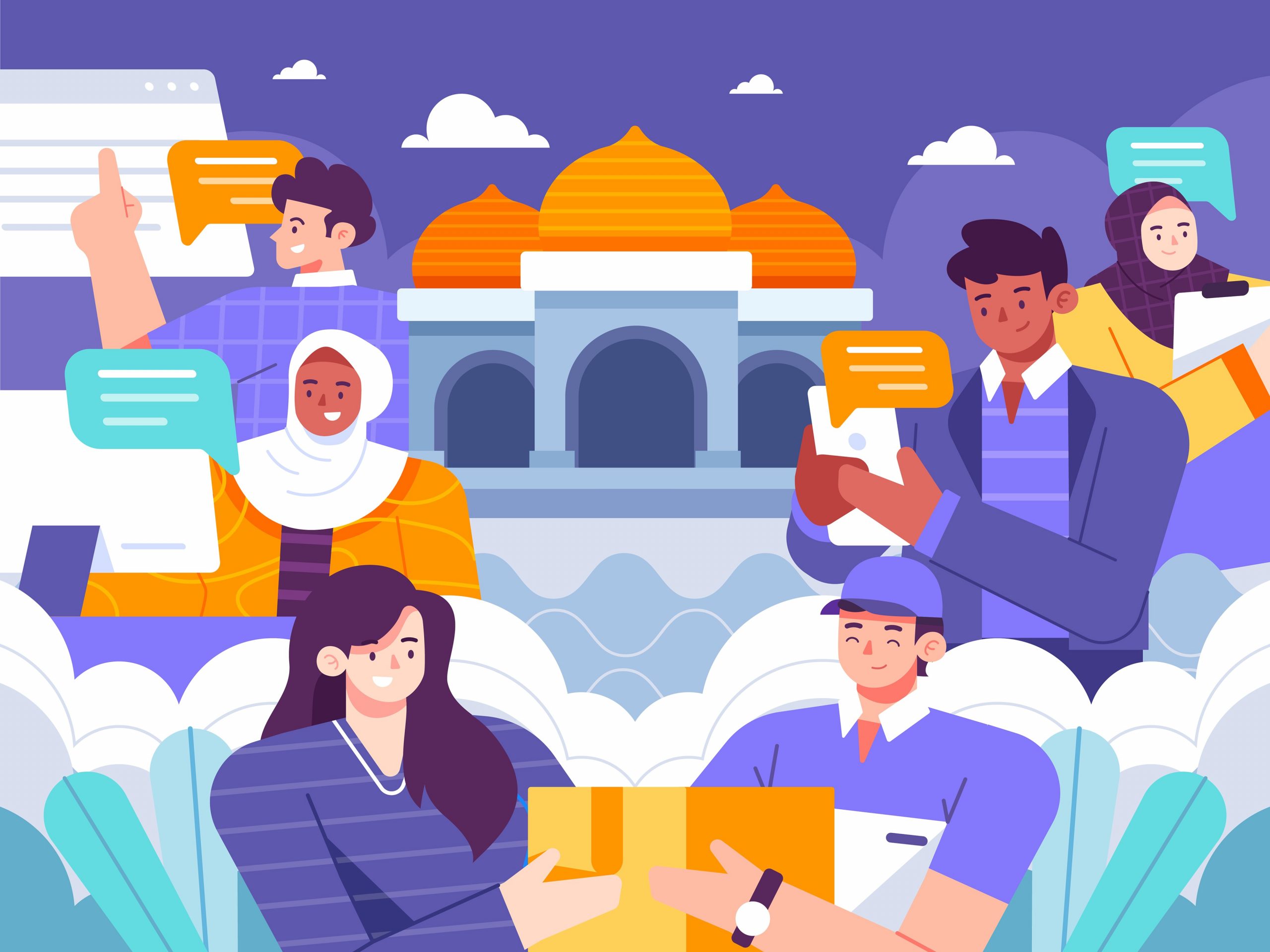 Fundraising Platform Illustration